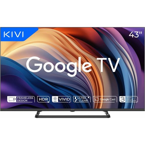 Купить Телевизор Kivi 43" 43U710QB Black - цена в Харькове, Киеве, Днепре, Одессе
в интернет-магазине Telemart фото