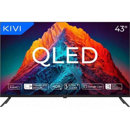 Купить Телевизор Kivi 43" 43U770QB Black - цена в Харькове, Киеве, Днепре, Одессе
в интернет-магазине Telemart фото