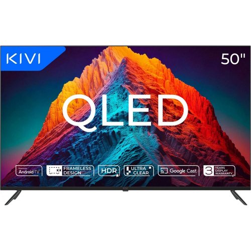 Купить Телевизор Kivi 50" 50U770QB Black - цена в Харькове, Киеве, Днепре, Одессе
в интернет-магазине Telemart фото