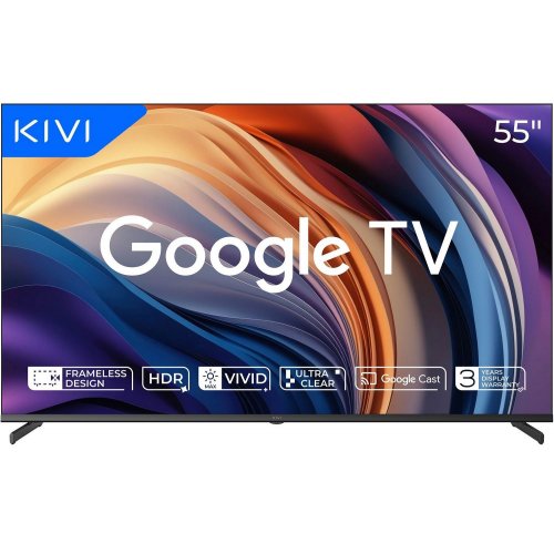 Купить Телевизор Kivi 55" 55U710QB Black - цена в Харькове, Киеве, Днепре, Одессе
в интернет-магазине Telemart фото