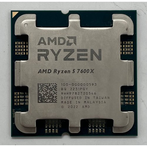 Процесор AMD Ryzen 5 7600X 4.7(5.3)GHz 32MB sAM5 Box (100-100000593WOF) (Відновлено продавцем, 722519) купити з перевіркою сумісності: огляд, характеристики, ціна у Києві, Львові, Вінниці, Хмельницькому, Івано-Франківську, Україні | інтернет-магазин TELEMART.UA фото