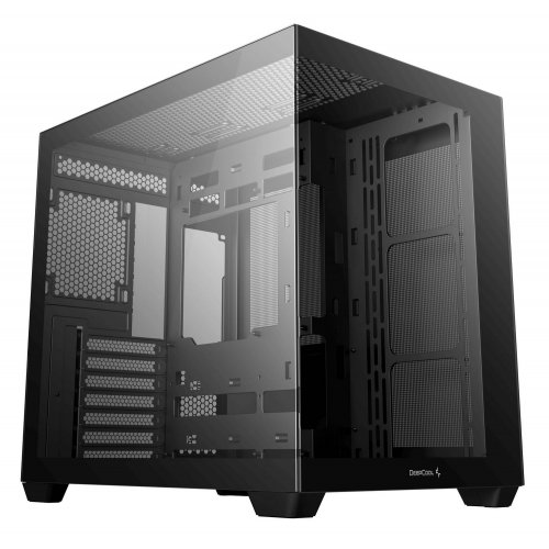 Купить Корпус Deepcool CG530 Tempered Glass без БП (R-CG530-BKNDA0-G-1) Black с проверкой совместимости: обзор, характеристики, цена в Киеве, Днепре, Одессе, Харькове, Украине | интернет-магазин TELEMART.UA фото