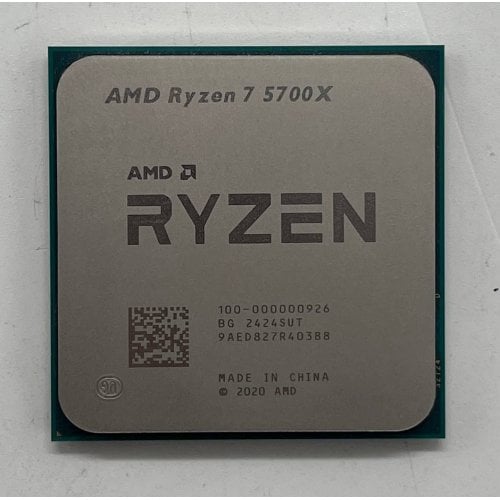 Процесор AMD Ryzen 7 5700X 3.4(4.6)GHz 32MB sAM4 Tray (100-000000926) (Відновлено продавцем, 722526) купити з перевіркою сумісності: огляд, характеристики, ціна у Києві, Львові, Вінниці, Хмельницькому, Івано-Франківську, Україні | інтернет-магазин TELEMART.UA фото