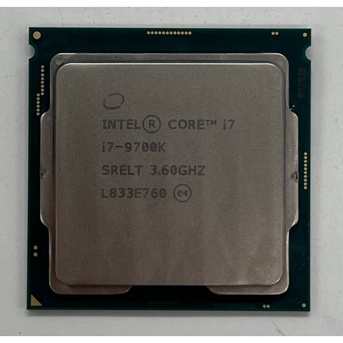 Процесор Intel Core i7-9700K 3.6(4.9)GHz 12MB s1151 Tray (Відновлено продавцем, 722530) купити з перевіркою сумісності: огляд, характеристики, ціна у Києві, Львові, Вінниці, Хмельницькому, Івано-Франківську, Україні | інтернет-магазин TELEMART.UA фото