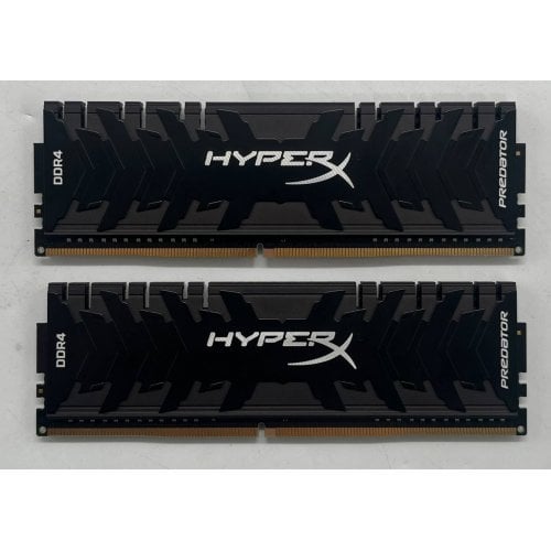 Купить Озу HyperX DDR4 16GB (2x8GB) 3333Mhz Predator (HX433C16PB3K2/16) (Восстановлено продавцом, 722550) с проверкой совместимости: обзор, характеристики, цена в Киеве, Днепре, Одессе, Харькове, Украине | интернет-магазин TELEMART.UA фото