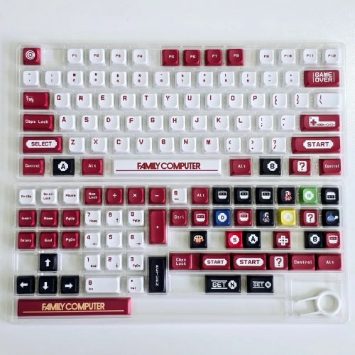 Купити Набір кейкапів TYPEVIBE Family XDA/PBT 134 (TV-MK-134PBT-FK) - ціна в Києві, Львові, Вінниці, Хмельницькому, Франківську, Україні | інтернет-магазин TELEMART.UA фото