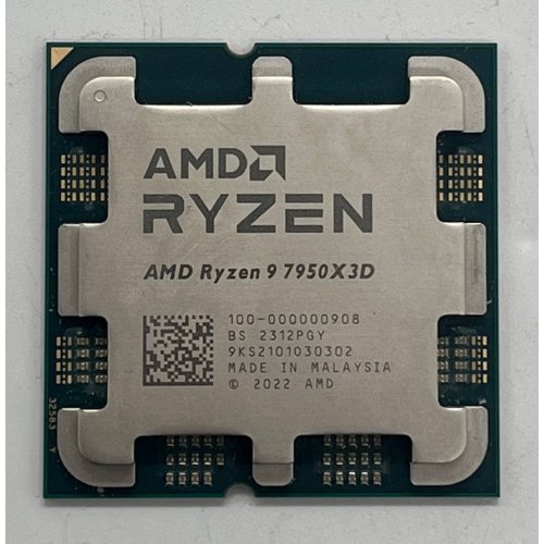 Процесор AMD Ryzen 9 7950X3D 4.2(5.7)GHz 128MB sAM5 Box (100-100000908WOF) (Відновлено продавцем, 722802) купити з перевіркою сумісності: огляд, характеристики, ціна у Києві, Львові, Вінниці, Хмельницькому, Івано-Франківську, Україні | інтернет-магазин TELEMART.UA фото