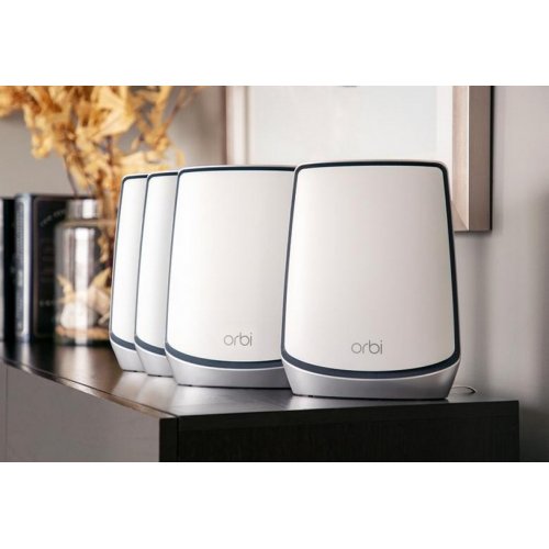 Купити Wi-Fi роутер NETGEAR Orbi Mesh WiFi System RBK853 3-Pack (RBK853-100EUS) - ціна в Києві, Львові, Вінниці, Хмельницькому, Франківську, Україні | інтернет-магазин TELEMART.UA фото