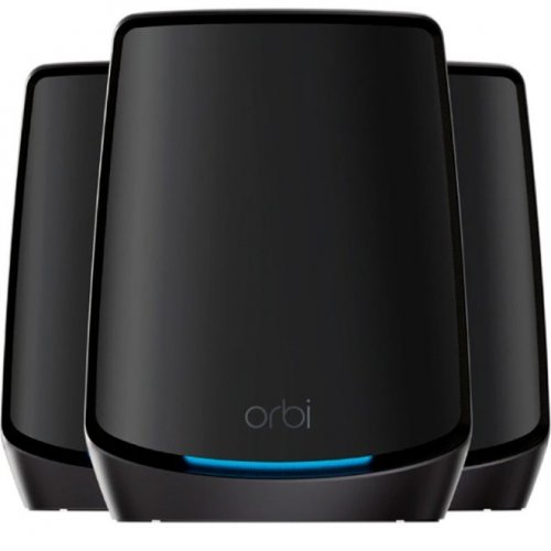 Купити Wi-Fi роутер NETGEAR Orbi Mesh WiFi System RBK863SB 3-Pack (RBK863SB-100EUS) - ціна в Києві, Львові, Вінниці, Хмельницькому, Франківську, Україні | інтернет-магазин TELEMART.UA фото