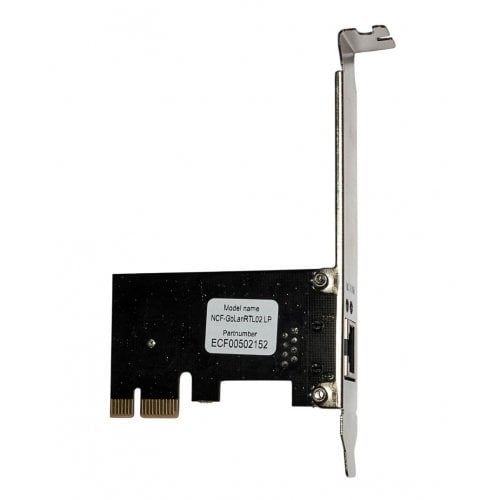 Купить Сетевая карта Frime PCI-E x1 to RJ-45 1000Mbps (NCF-GbLanRTL02.LP) - цена в Харькове, Киеве, Днепре, Одессе
в интернет-магазине Telemart фото