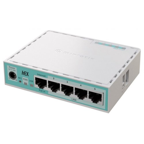 Купить Маршрутизатор Mikrotik hEX refresh (E50UG) - цена в Харькове, Киеве, Днепре, Одессе
в интернет-магазине Telemart фото