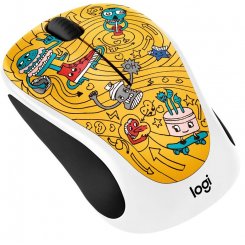 Мышка Logitech M238 Doodle Collection (910-005056) GoGo Gold