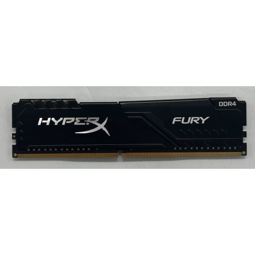 Купить Озу HyperX DDR4 8GB 3200Mhz Fury Black (HX432C16FB3/8) (Восстановлено продавцом, 722967) с проверкой совместимости: обзор, характеристики, цена в Киеве, Днепре, Одессе, Харькове, Украине | интернет-магазин TELEMART.UA фото