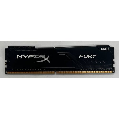 Купить Озу HyperX DDR4 8GB 3200Mhz Fury Black (HX432C16FB3/8) (Восстановлено продавцом, 722980) с проверкой совместимости: обзор, характеристики, цена в Киеве, Днепре, Одессе, Харькове, Украине | интернет-магазин TELEMART.UA фото