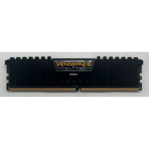 Озп Corsair DDR4 8GB 3600Mhz Vengeance LPX Black (CMK8GX4M2D3600C16) (Відновлено продавцем, 723225) купити з перевіркою сумісності: огляд, характеристики, ціна у Києві, Львові, Вінниці, Хмельницькому, Івано-Франківську, Україні | інтернет-магазин TELEMART.UA фото