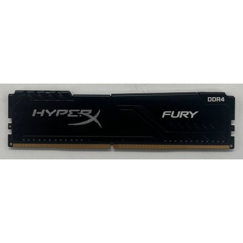 Купить Озу HyperX DDR4 8GB 2666Mhz Fury Black (HX426C16FB3/8) (Восстановлено продавцом, 723229) с проверкой совместимости: обзор, характеристики, цена в Киеве, Днепре, Одессе, Харькове, Украине | интернет-магазин TELEMART.UA фото