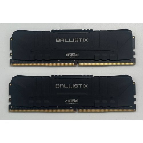 Купить Озу Crucial DDR4 16GB (2x8GB) 3600Mhz Ballistix Black (BL2K8G36C16U4B) (Восстановлено продавцом, 723230) с проверкой совместимости: обзор, характеристики, цена в Киеве, Днепре, Одессе, Харькове, Украине | интернет-магазин TELEMART.UA фото