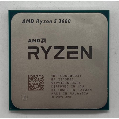 Процесор AMD Ryzen 5 3600 3.6(4.2)GHz 32MB sAM4 Tray (100-000000031) (Відновлено продавцем, 723246) купити з перевіркою сумісності: огляд, характеристики, ціна у Києві, Львові, Вінниці, Хмельницькому, Івано-Франківську, Україні | інтернет-магазин TELEMART.UA фото