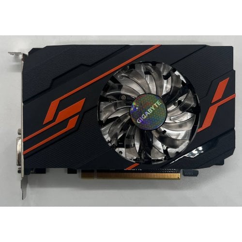 Купить Видеокарта Gigabyte GeForce GT 1030 OC 2048MB (GV-N1030OC-2GI) (Восстановлено продавцом, 723280) с проверкой совместимости: обзор, характеристики, цена в Киеве, Днепре, Одессе, Харькове, Украине | интернет-магазин TELEMART.UA фото