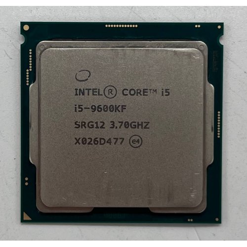 Процесор Intel Core i5-9600KF 3.7(4.6)GHz 9MB s1151 Tray (CM8068403874409) (Відновлено продавцем, 723406) купити з перевіркою сумісності: огляд, характеристики, ціна у Києві, Львові, Вінниці, Хмельницькому, Івано-Франківську, Україні | інтернет-магазин TELEMART.UA фото