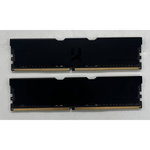 Купить Озу GoodRAM DDR4 32GB (2x16GB) 3600Mhz IRDM Pro Deep Black (IRP-K3600D4V64L18/32GDC) (Восстановлено продавцом, 723411) с проверкой совместимости: обзор, характеристики, цена в Киеве, Днепре, Одессе, Харькове, Украине | интернет-магазин TELEMART.UA фото