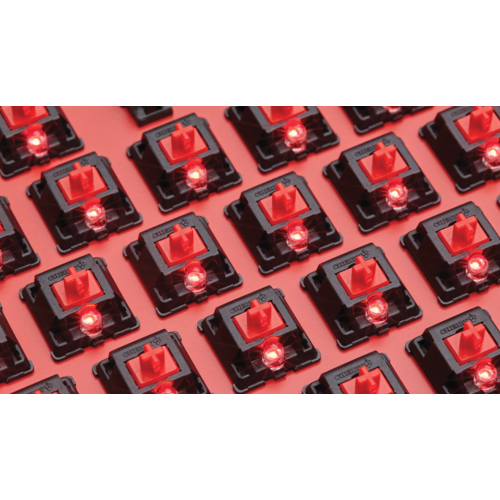 Купити Клавіатура Corsair STRAFE Mechanical Cherry MX Red (CH-9000088-RU) Black - ціна в Києві, Львові, Вінниці, Хмельницькому, Франківську, Україні | інтернет-магазин TELEMART.UA фото