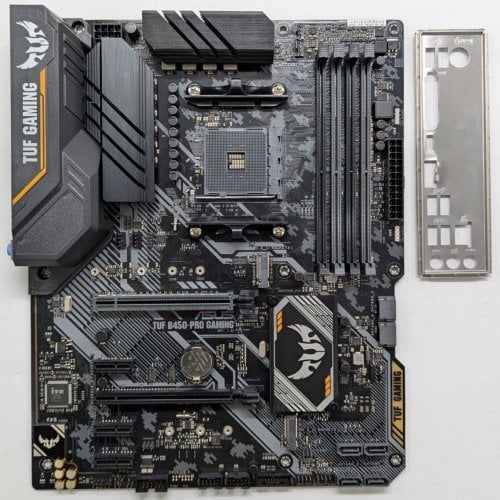 Купить Материнская плата Asus TUF B450-PRO GAMING (sAM4, AMD B450) (Восстановлено продавцом, 723647) с проверкой совместимости: обзор, характеристики, цена в Киеве, Днепре, Одессе, Харькове, Украине | интернет-магазин TELEMART.UA фото