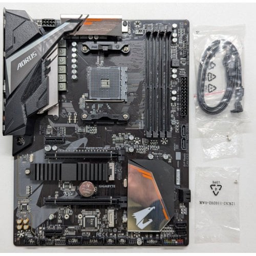 Купить Материнская плата Gigabyte B450 AORUS ELITE V2 (sAM4, AMD B450) (Восстановлено продавцом, 723654) с проверкой совместимости: обзор, характеристики, цена в Киеве, Днепре, Одессе, Харькове, Украине | интернет-магазин TELEMART.UA фото