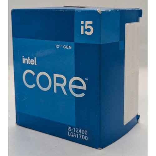 Процесор Intel Core i5-12400 2.5(4.4)GHz 18MB s1700 Box (BX8071512400) (Відновлено продавцем, 723660) купити з перевіркою сумісності: огляд, характеристики, ціна у Києві, Львові, Вінниці, Хмельницькому, Івано-Франківську, Україні | інтернет-магазин TELEMART.UA фото