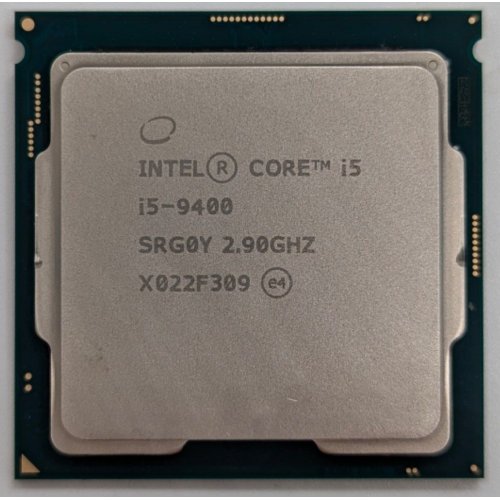 Процесор Intel Core i5-9400 2.9(4.1)GHz 9MB s1151 Tray (CM8068403358816) (Відновлено продавцем, 723741) купити з перевіркою сумісності: огляд, характеристики, ціна у Києві, Львові, Вінниці, Хмельницькому, Івано-Франківську, Україні | інтернет-магазин TELEMART.UA фото