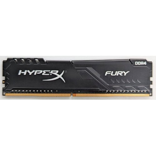 Купить Озу HyperX DDR4 8GB 3733Mhz Fury Black (HX437C19FB3/8) (Восстановлено продавцом, 723776) с проверкой совместимости: обзор, характеристики, цена в Киеве, Днепре, Одессе, Харькове, Украине | интернет-магазин TELEMART.UA фото