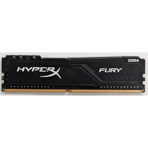 Купить Озу HyperX DDR4 8GB 3733Mhz Fury Black (HX437C19FB3/8) (Восстановлено продавцом, 723778) с проверкой совместимости: обзор, характеристики, цена в Киеве, Днепре, Одессе, Харькове, Украине | интернет-магазин TELEMART.UA фото