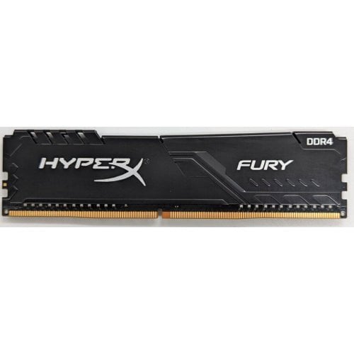 Купить Озу HyperX DDR4 8GB 3733Mhz Fury Black (HX437C19FB3/8) (Восстановлено продавцом, 723780) с проверкой совместимости: обзор, характеристики, цена в Киеве, Днепре, Одессе, Харькове, Украине | интернет-магазин TELEMART.UA фото