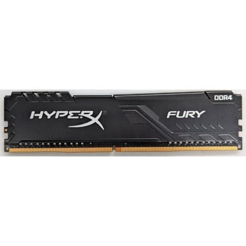 Купить Озу HyperX DDR4 8GB 3733Mhz Fury Black (HX437C19FB3/8) (Восстановлено продавцом, 723784) с проверкой совместимости: обзор, характеристики, цена в Киеве, Днепре, Одессе, Харькове, Украине | интернет-магазин TELEMART.UA фото