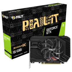 Видеокарта Palit GeForce GTX 1660 SUPER StormX 6144MB (NE6166S018J9-161F) (Восстановлено продавцом, 724162)