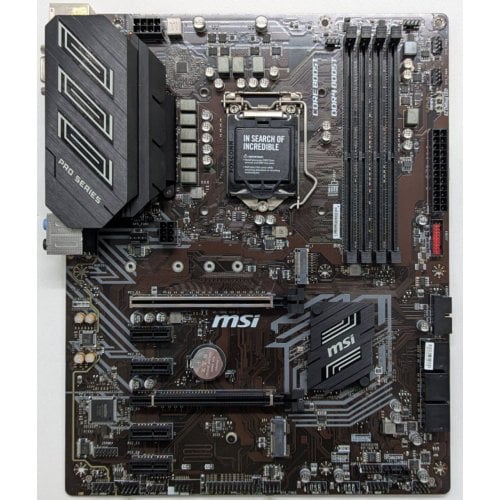 Купить Материнская плата MSI Z390-A PRO (s1151-v2, Intel Z390) (Восстановлено продавцом, 724171) с проверкой совместимости: обзор, характеристики, цена в Киеве, Днепре, Одессе, Харькове, Украине | интернет-магазин TELEMART.UA фото