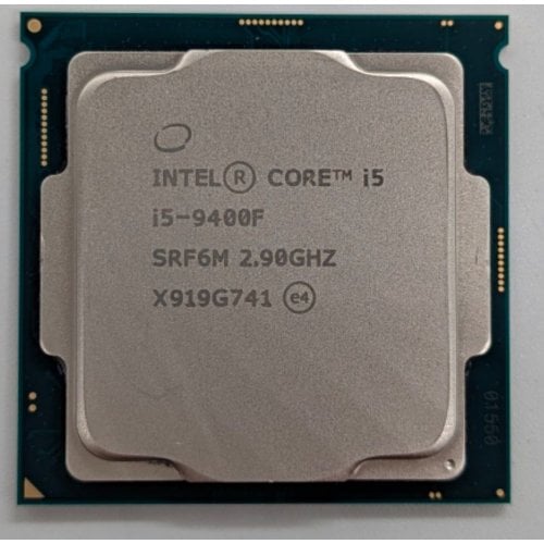 Процесор Intel Core i5-9400F 2.9(4.1)GHz 9MB s1151 Tray (CM8068403358819) (Відновлено продавцем, 724176) купити з перевіркою сумісності: огляд, характеристики, ціна у Києві, Львові, Вінниці, Хмельницькому, Івано-Франківську, Україні | інтернет-магазин TELEMART.UA фото