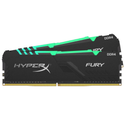 Озу HyperX DDR4 32GB (2x16GB) 3200Mhz Fury RGB (HX432C16FB3AK2/32) (Восстановлено продавцом, 724193)