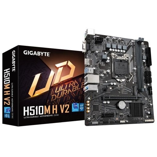 Купить Материнская плата Gigabyte H510M H V2 (s1200, Intel H470) (Восстановлено продавцом, 724407) с проверкой совместимости: обзор, характеристики, цена в Киеве, Днепре, Одессе, Харькове, Украине | интернет-магазин TELEMART.UA фото