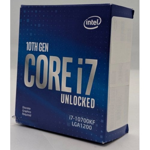 Купить Процессор Intel Core i7-10700KF 3.8(5.1)GHz 16MB s1200 Box (BX8070110700KF) (Восстановлено продавцом, 724433) с проверкой совместимости: обзор, характеристики, цена в Киеве, Днепре, Одессе, Харькове, Украине | интернет-магазин TELEMART.UA фото