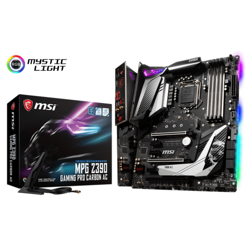 Материнська плата MSI MPG Z390 GAMING PRO CARBON AC (s1151-v2, Intel Z390) (Відновлено продавцем, 724446) купити з перевіркою сумісності: огляд, характеристики, ціна у Києві, Львові, Вінниці, Хмельницькому, Івано-Франківську, Україні | інтернет-магазин TELEMART.UA фото