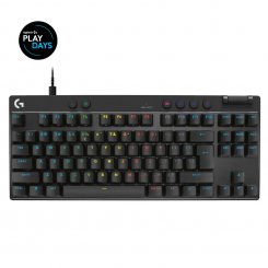 Клавиатура Logitech G Pro X TKL Rapid Magnetic Linear (920-013233) Black