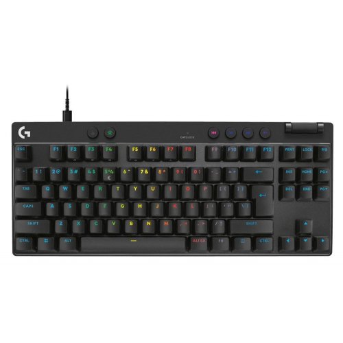 Купити Клавіатура Logitech G Pro X TKL Rapid Magnetic Linear (920-013233) Black - ціна в Києві, Львові, Вінниці, Хмельницькому, Франківську, Україні | інтернет-магазин TELEMART.UA фото