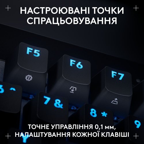 Купити Клавіатура Logitech G Pro X TKL Rapid Magnetic Linear (920-013233) Black - ціна в Києві, Львові, Вінниці, Хмельницькому, Франківську, Україні | інтернет-магазин TELEMART.UA фото