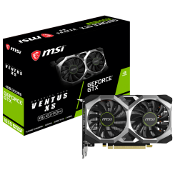 Видеокарта MSI GeForce GTX 1650 SUPER VENTUS XS OC 4096MB (GTX 1650 SUPER VENTUS XS OC) (Восстановлено продавцом, 724475)