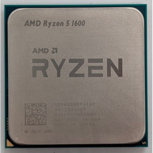 Процесор AMD Ryzen 5 1600 3.2(3.6)GHz sAM4 Tray (YD1600BBM6IAF) (Відновлено продавцем, 724479) купити з перевіркою сумісності: огляд, характеристики, ціна у Києві, Львові, Вінниці, Хмельницькому, Івано-Франківську, Україні | інтернет-магазин TELEMART.UA фото