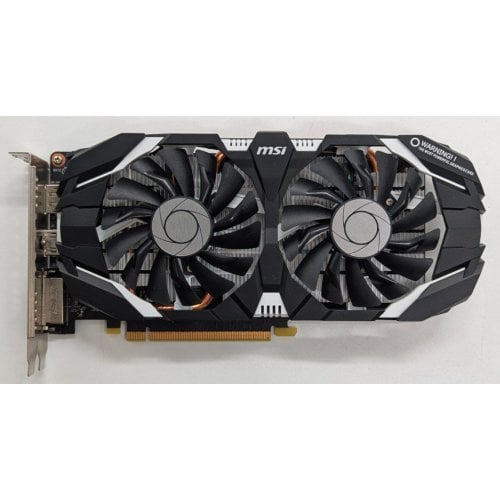 Купить Видеокарта MSI GeForce GTX 1060 Dual OC 3072MB (GTX 1060 3GT OC) (Восстановлено продавцом, 724499) с проверкой совместимости: обзор, характеристики, цена в Киеве, Днепре, Одессе, Харькове, Украине | интернет-магазин TELEMART.UA фото