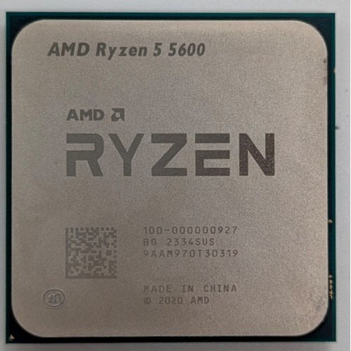 Купить Процессор AMD Ryzen 5 5600 3.5(4.4)GHz 32MB sAM4 Tray (100-000000927) (Восстановлено продавцом, 724529) с проверкой совместимости: обзор, характеристики, цена в Киеве, Днепре, Одессе, Харькове, Украине | интернет-магазин TELEMART.UA фото