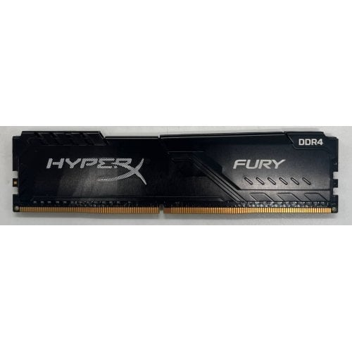 Озп HyperX DDR4 8GB 2666Mhz Fury Black (HX426C16FB3/8) (Відновлено продавцем, 724610) купити з перевіркою сумісності: огляд, характеристики, ціна у Києві, Львові, Вінниці, Хмельницькому, Івано-Франківську, Україні | інтернет-магазин TELEMART.UA фото