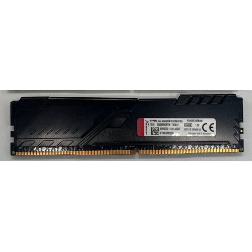 Озп HyperX DDR4 8GB 2666Mhz Fury Black (HX426C16FB3/8) (Відновлено продавцем, 724610) купити з перевіркою сумісності: огляд, характеристики, ціна у Києві, Львові, Вінниці, Хмельницькому, Івано-Франківську, Україні | інтернет-магазин TELEMART.UA фото